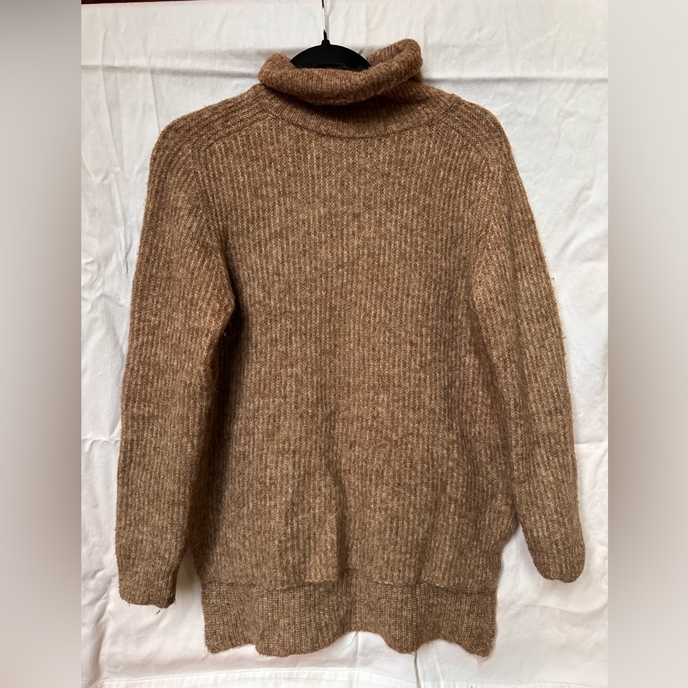 Vero Moda Tan Cowl Neck Sweater